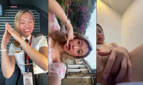 Phim  Sex Nữ phi công Vietjet lộ clip nghịch đồ chơi cho người yêu xem – Phần 2