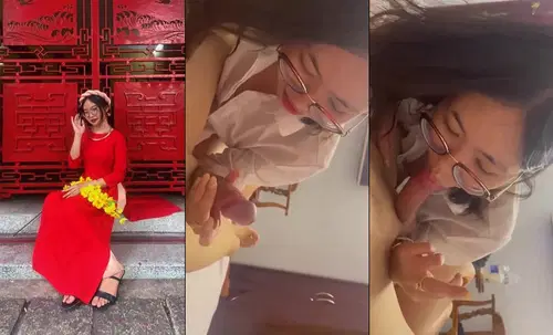 Phim  Sex Em teen kính cận trong bộ đồ công sở lần nào anh cũng quay mặt em – Phần 2