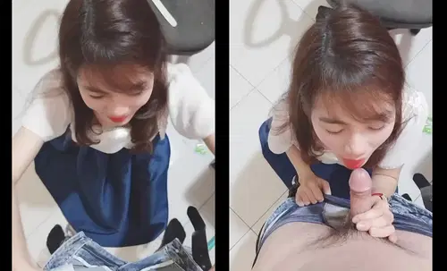 Phim  Sex Em nhân viên văn phòng tranh thủ buổi trưa bên anh