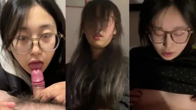 眼鏡女大學生被富二代包養調教全過程