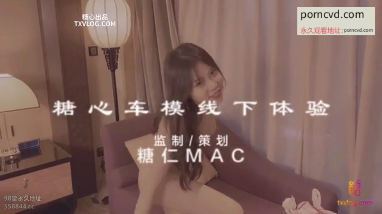 糖心出品 糖心黑絲美女車模線下體驗