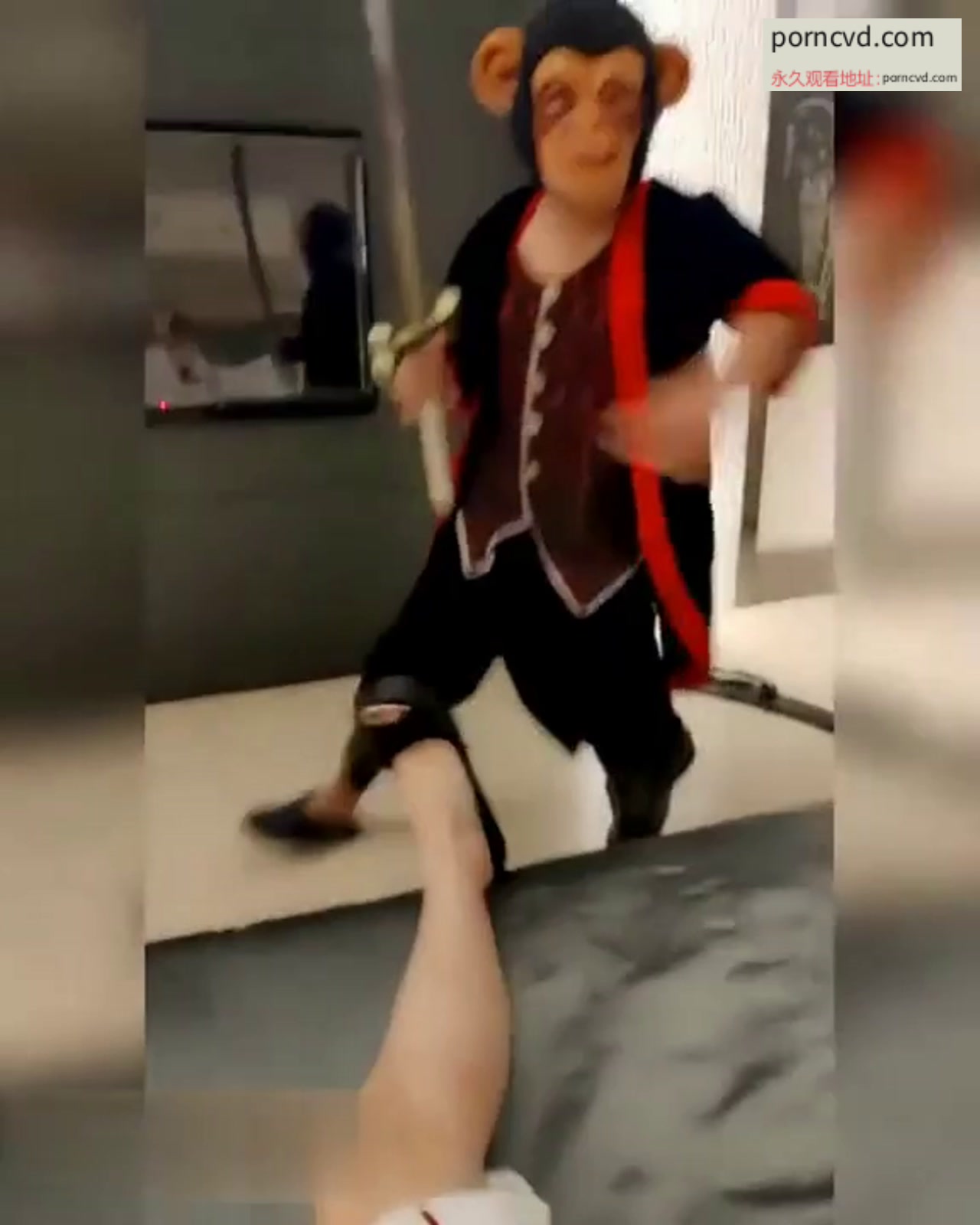 台灣齊天大聖大戰血衣女 真實拿刀上演 無套抽插特殊插法的最大騷度