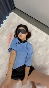 （原創）母狗民國服飾，逼逼插著自慰棒，仔細舔主人的寶貝
