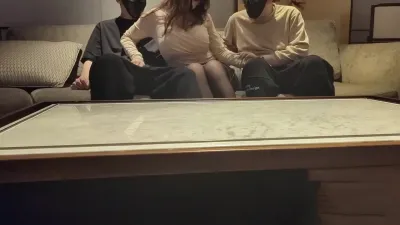 3P少婦約會篇，頂級E奶巨乳少婦，兩個男人都無法滿足，性慾望太強了
