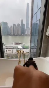 一邊看景色一邊後入的愜意