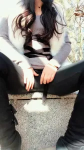 公園絲襪滋味