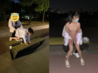 帶母狗戶外刺激！3p！回酒店繼續