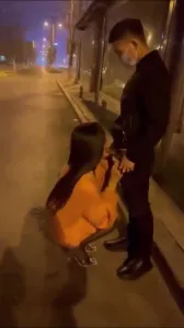 大街上口交