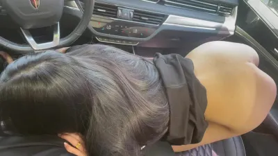 [原創] 黃河堤上撅著屁股對著車窗深情的含