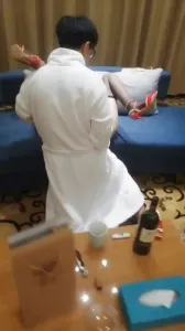 單男給媳婦口