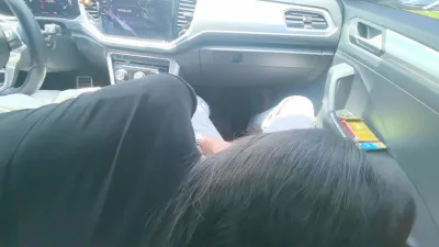 女同事車內口爆