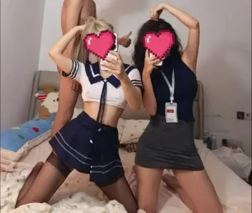 [原創] 雙飛姐妹花，抱起來操