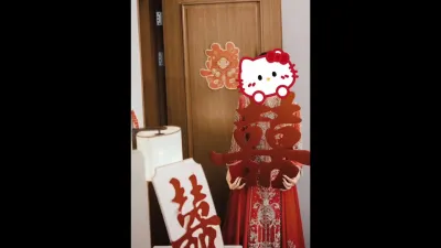 原創自拍）你的新娘後入被操到噴水