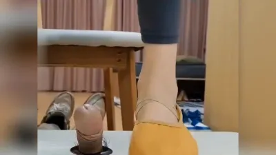 舞蹈鞋隔板踩雞鞋交
