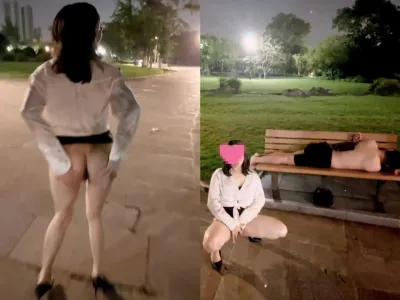 [原創] 刺激，公園裡當著路人的面做愛