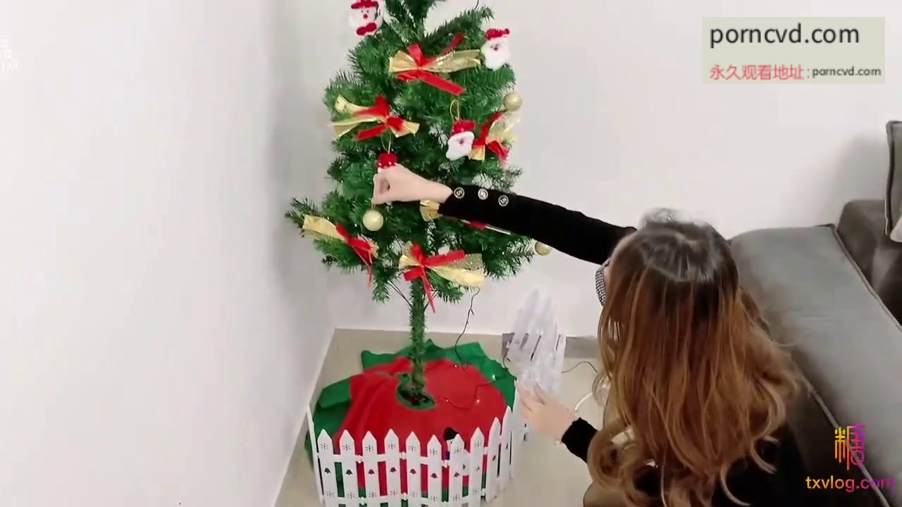 國產av影片 糖心出品 姐姐的聖誕精喜