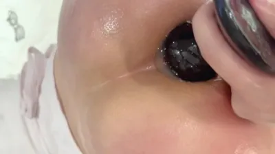 [原創] 40cm肛鞭插入後續，屁眼全根插入操逼，爽爆了