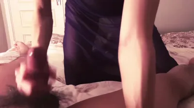 女友口交榨乾我，大胸搖搖晃晃