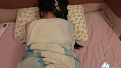 後入漢服女友，屁股又白又大(電報已更新)