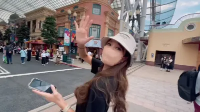 [原創] 和好友哈露露去環球影城的啪啪之旅！~