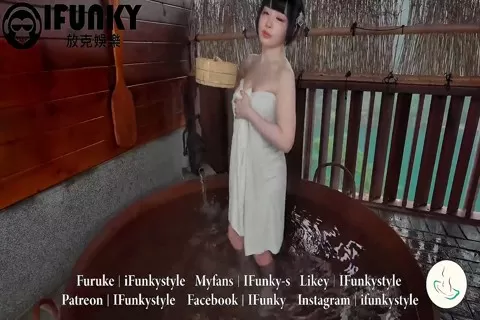 台灣av外流 打野 露天風呂 台灣北投溫泉女子 湯女 冰熙 雙鏡頭視角 Part2